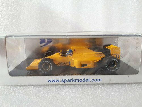 1/43 Lotus 102, No.11, 5th Hungarian GP 1990 Derek Warwick model car by Spark