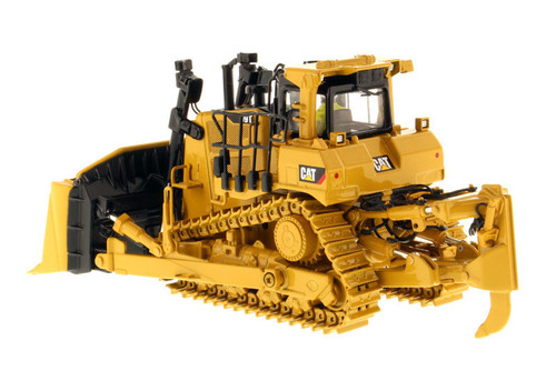 CAT Caterpillar D9T Track-Type Tractor with Operator "High Line Series" 1/50 Diecast Model by Diecast Masters