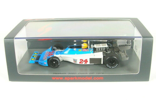 1/43 Hesketh 308D No.24 Dutch GP 1976 Harald Ertl model car by Spark