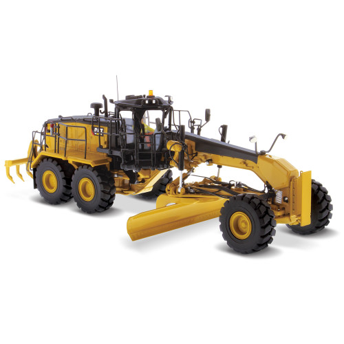 1/50 Diecast Masters CAT Caterpillar 18M3 Motor Grader with Operator "High Line Series" Diecast Model