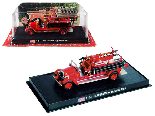 1932 Buffalo Type 50 Fire Engine (Montville, New Jersey) 1/64 Diecast Model by Amercom