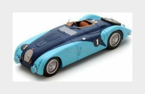 1/43 Bugatti 57G No.1 Le Mans 1937 R. Labric - P. Veyron model car by Spark