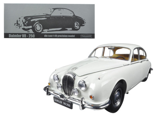 1/18 Paragon Jaguar MK2 Daimler V8 - 250 (Black) Diecast Car Model
