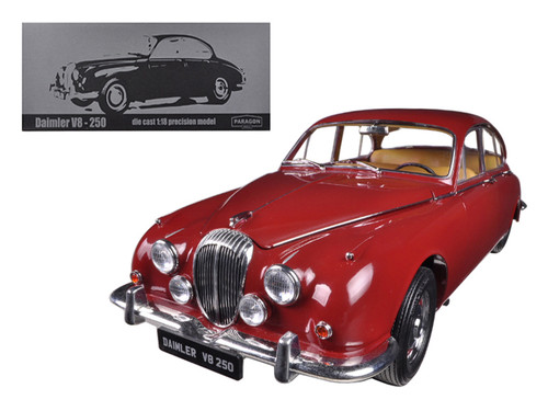 1/18 Paragon Jaguar MK2 Daimler V8 - 250 (Black) Diecast Car Model