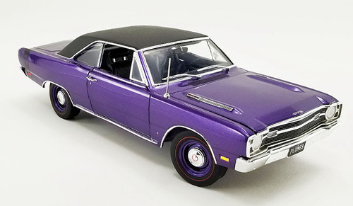 1/18 ACME 1969 Dodge Dart GTS 440 Vinyl Top (Purple) Diecast Car Model Limited