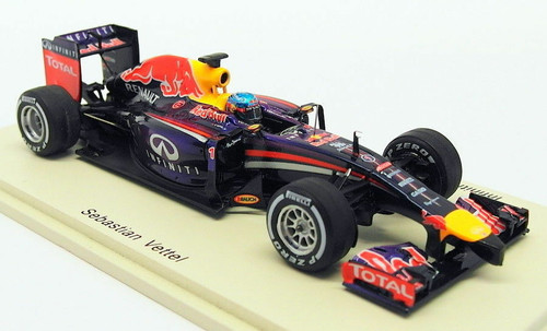 1/43 Red Bull RB10 2014 #1 Sebastian Vettel model car by Spark