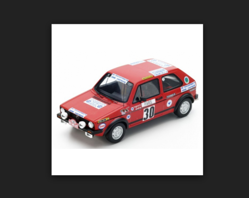 1/43 Volkswagen Golf GTI, No.30, Monte Carlo Rally 1977 J. Ragnotti - J-M Andrie model car by Spark