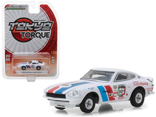 1970 Datsun 240Z #301 La Carrera Panamericana Rally 2015 Mexico "Tokyo Torque" Series 3 1/64 Diecast Model Car by Greenlight