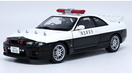 1/18 Autoart Nissan GTR GT-R R33 Police Car Diecast Car