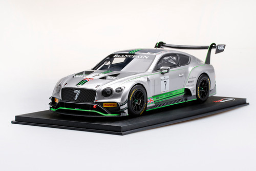 1/18 Bentley Continental GT3 #7 2018 Blancpain GT Series Monza Resin Car Model