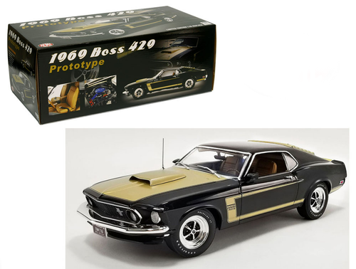 1/18 1969 Ford Mustang Boss 429 Prototype Bunkie Knudsen's 429 Diecast Car Model Limited