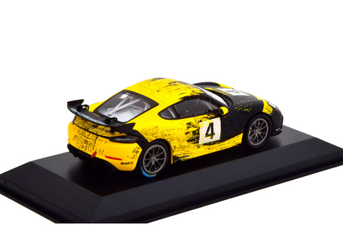 1/43 Dealer Edition Porsche 718 Cayman GT4 Clubsport Diecast Car Model