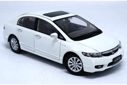 1/18 Dealer Edition 2022 Honda Civic 11th Generation (White
