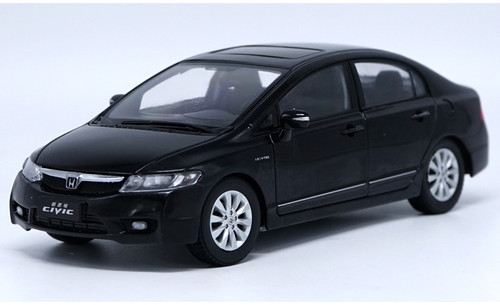 1/18 Dealer Edition 2020 Honda Civic Hatchback (Black) Diecast Car