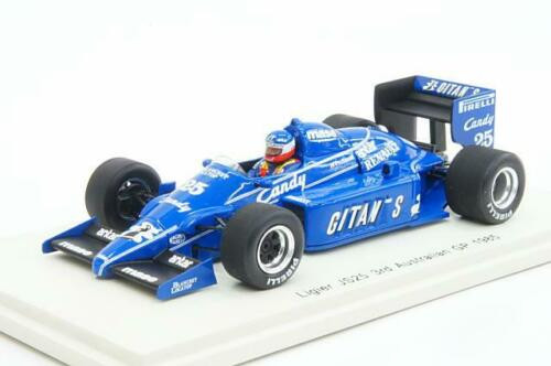 1/43 Ligier JS25 n.25 3rd Australian GP 1985 Philippe Streiff model car by Spark