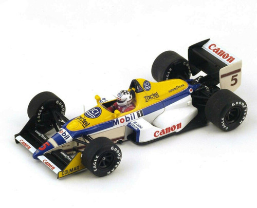 1/43 Williams FW12 n.5 Italian GP 1988 Jean-Louis Schlesser model car by Spark