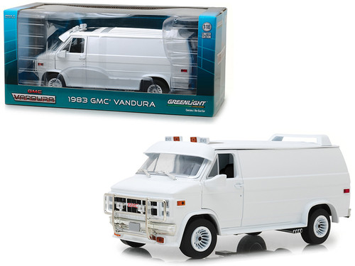 1983 GMC Vandura Custom White 1/18 Diecast Model Car by Greenlight