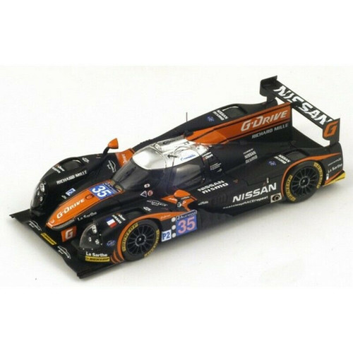 1/43 Ligier JS P2 - Nissan n. 35 9th Le Mans 2014 OAK Racing A. Brundle - J. Mardenborough - M. Shulzhitskiy model car by Spark