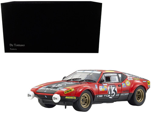 1/18 Kyosho 1972 De Tomaso Pantera #32 Jean-Marie Jacquemin - Yves