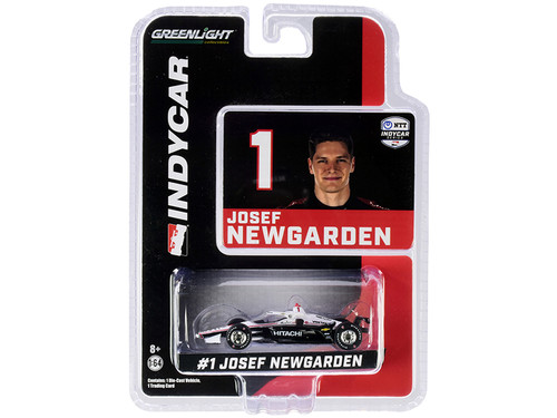 Dallara IndyCar #1 Josef Newgarden "Hitachi" Team Penske "NTT IndyCar Series" (2020) 1/64 Diecast Model Car by Greenlight