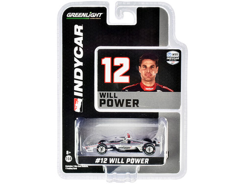 Dallara IndyCar #12 Will Power "Verizon" Team Penske "NTT IndyCar Series" (2020) 1/64 Diecast Model Car by Greenlight