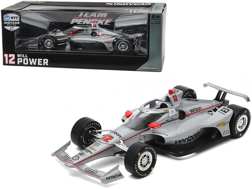 Dallara IndyCar #12 Will Power "Verizon" Team Penske "NTT IndyCar Series" (2020) 1/18 Diecast Model Car by Greenlight