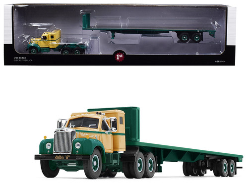 Mack B-61 Sleeper Cab with 48' Flatbed Trailer 