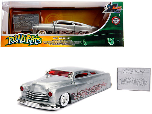 1951 Mercury Raw Metal with Flames 