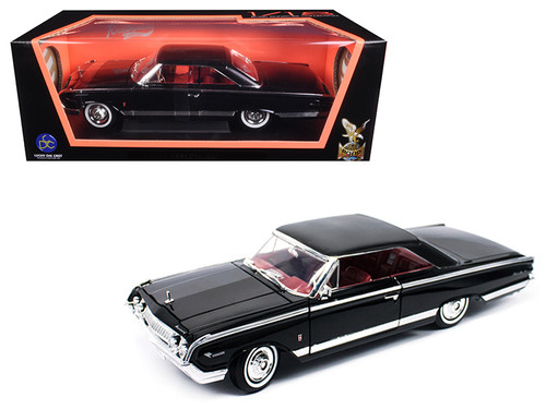 1964 Mercury Marauder Black 1/18 Diecast Model Car by Road Signature