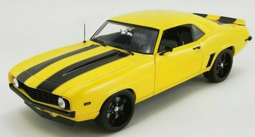 1/18 1969 Chevrolet Chevy Vintage Street Fighter Yellow Jacket Diecast Car Model Limited