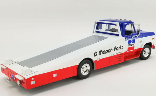 1/18 ACME 1970 Dodge D-300 D300 Mopar-Parts Ramp Truck Diecast Car Model