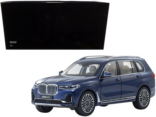 1/18 Kyosho BMW X7 with Sunroof (Phytonic Blue Metallic) Diecast