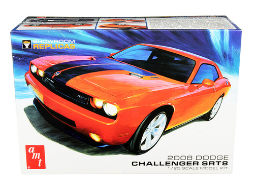 Skill 2 Model Kit 2008 Dodge Challenger SRT8 "Showroom Replicas" 1/25 Scale Model by AMT