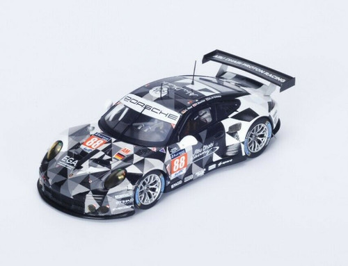 1/43 Porsche 911 RSR n.88 LMGTE AM Abu Dhabi - Proton Racing C. Ried - K. Al Qubaisi - K. Bachler model car by Spark