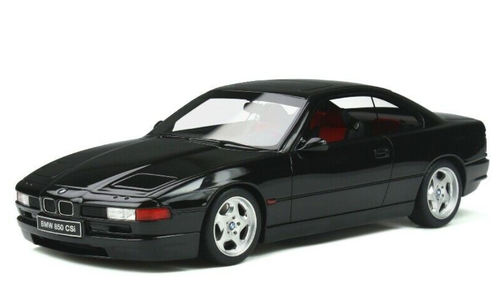 1/18 OTTO 1990 BMW 850 CSI (Black) Resin Car Model Limited