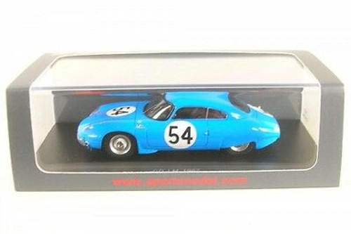 1/43 CD n.54 Le Mans 1962 P. Lelong - J.-P. Hanrioud model car by Spark