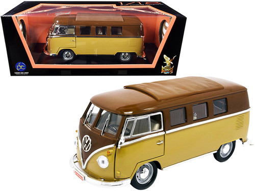 1962 Volkswagen Microbus Light Green 1/18 Diecast Car Model by