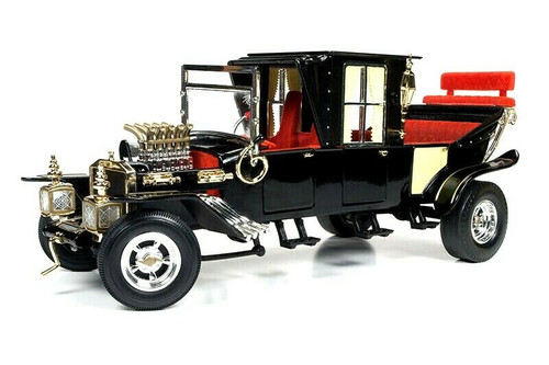 1/18 Auto World George Barris Munsters Koach (Black) Diecast Car Model