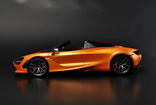 1/18 TSM Top Speed TopSpeed Mclaren 720S (Azores Orange) Resin