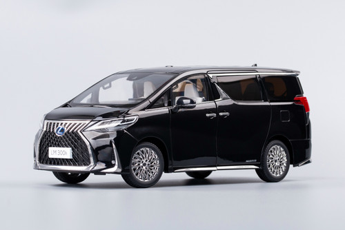 1/18 Lexus LM LM300h Minivan (Black) RHD Diecast Car Model