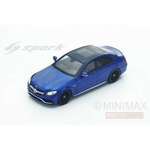 1/43 Mercedes-AMG C 63S 2016 model car by Spark