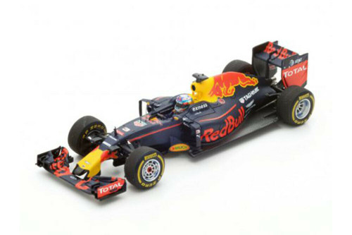 1/43 Red Bull Racing TAG Heuer RB12 No.3 Winner Malaysian GP 2016 Daniel Ricciardo model car by Spark