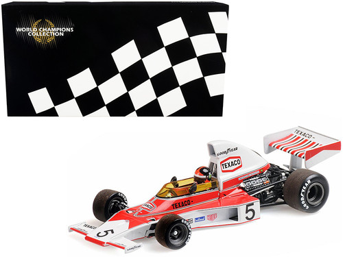 1/18 Minichamps 1974 Emerson Fittipaldi McLaren-Ford M23 #5 Formula 1 World Champion Car Model
