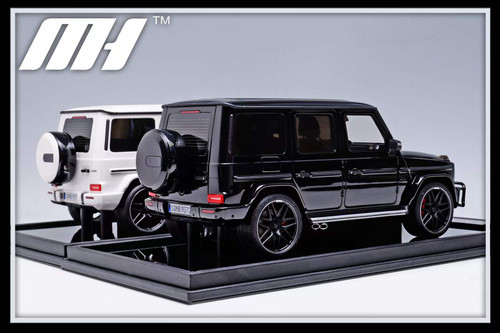 1/18 Motorhelix Mercedes-Benz Mercedes G63 AMG (Gloss Black) Resin Car Model  Limited 99 Pieces