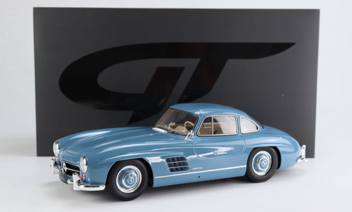 1/12 GT Spirit 1954 Mercedes-Benz Mercedes 300SL Light Blue Resin Car Model