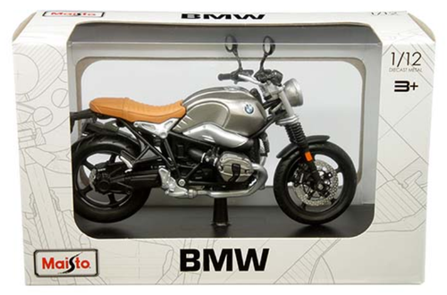 1/12 BMW R Nine T Scrambler (Grey) Diecast Model