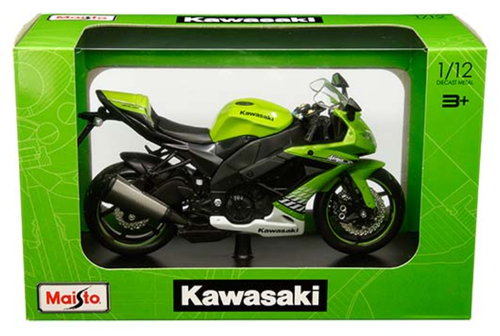 1/12 Kawasaki Ninja ZX-10R (Green) Diecast Model