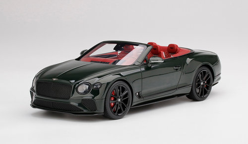 1/18 Top Speed Bentley Continental GT Convertible (British Racing Green) Resin Car Model