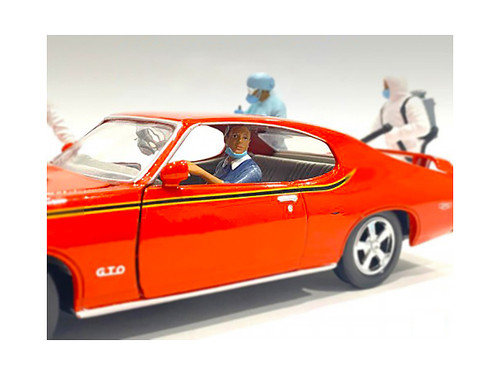 Hazmat Crew Figurine III for 1/18 Scale Models by American Diorama Hazmat Crew Figurine III for 1/18 Scale Models by American Diorama