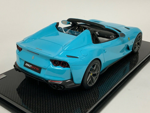 1/18 MR Collection Ferrari 812 GTS Spider (Baby Blue) Resin Car Model Limited